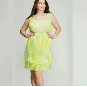 Lane Bryant pleated dress 26/28